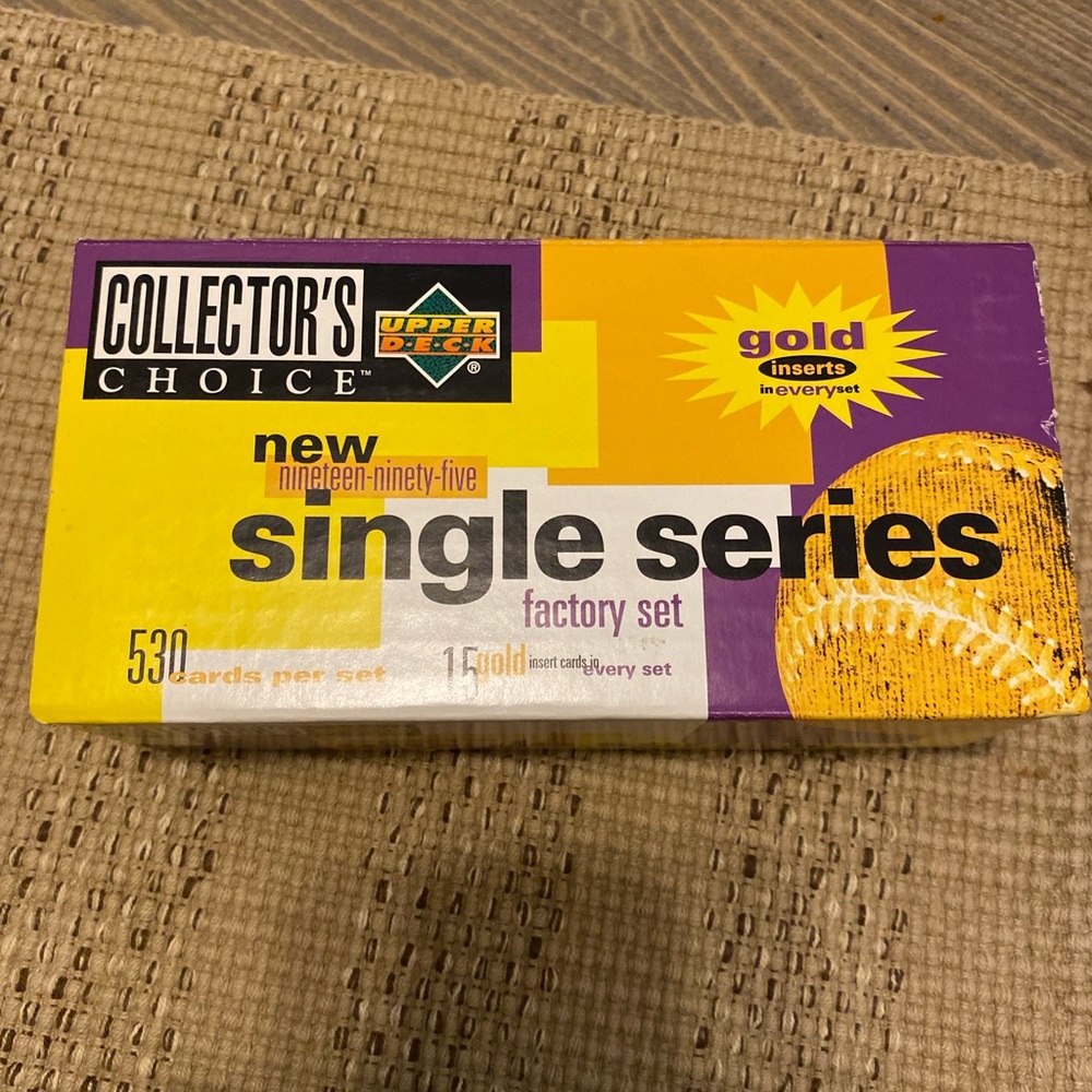 Unopened package of cards (530 cards)